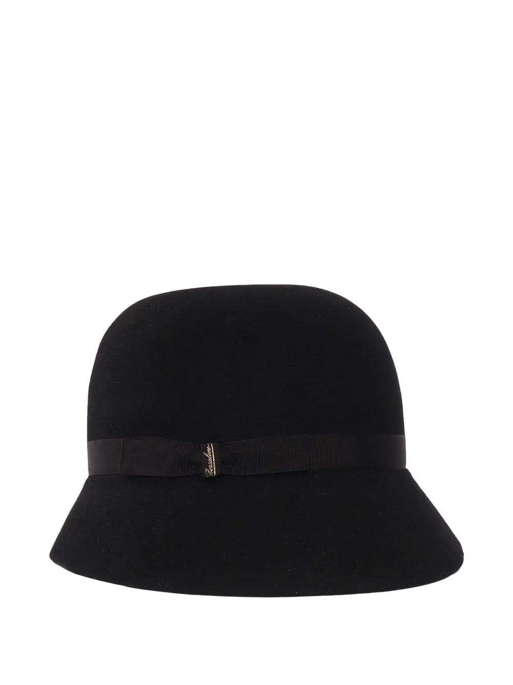 Borsalino Nina asymmetric hat - Zwart