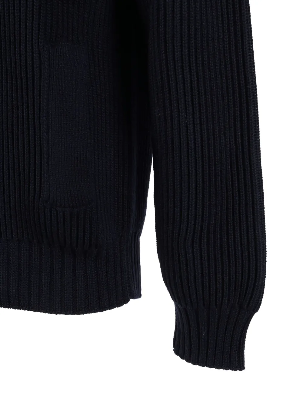 Filippo De Laurentiis Merinowol vest met knopen Blauw