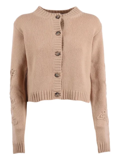 Ermanno Scervino embroidery-sleeves cardigan