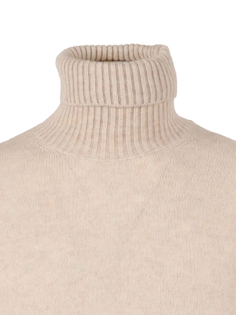 Settefili Cashmere Roll-neck Sweater In Metallic