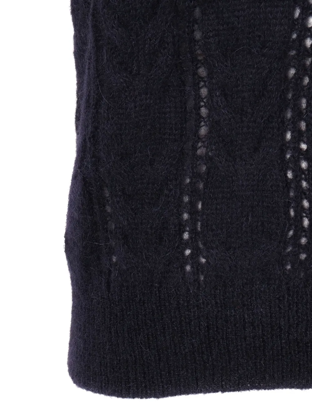 Filippo De Laurentiis V-neck Vest In Blue