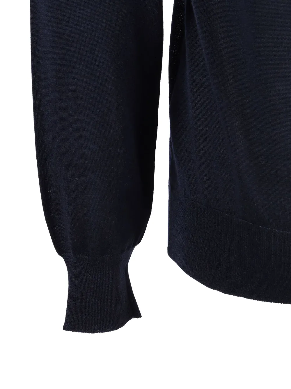 Filippo De Laurentiis Trui met V-hals en lange mouwen Blauw