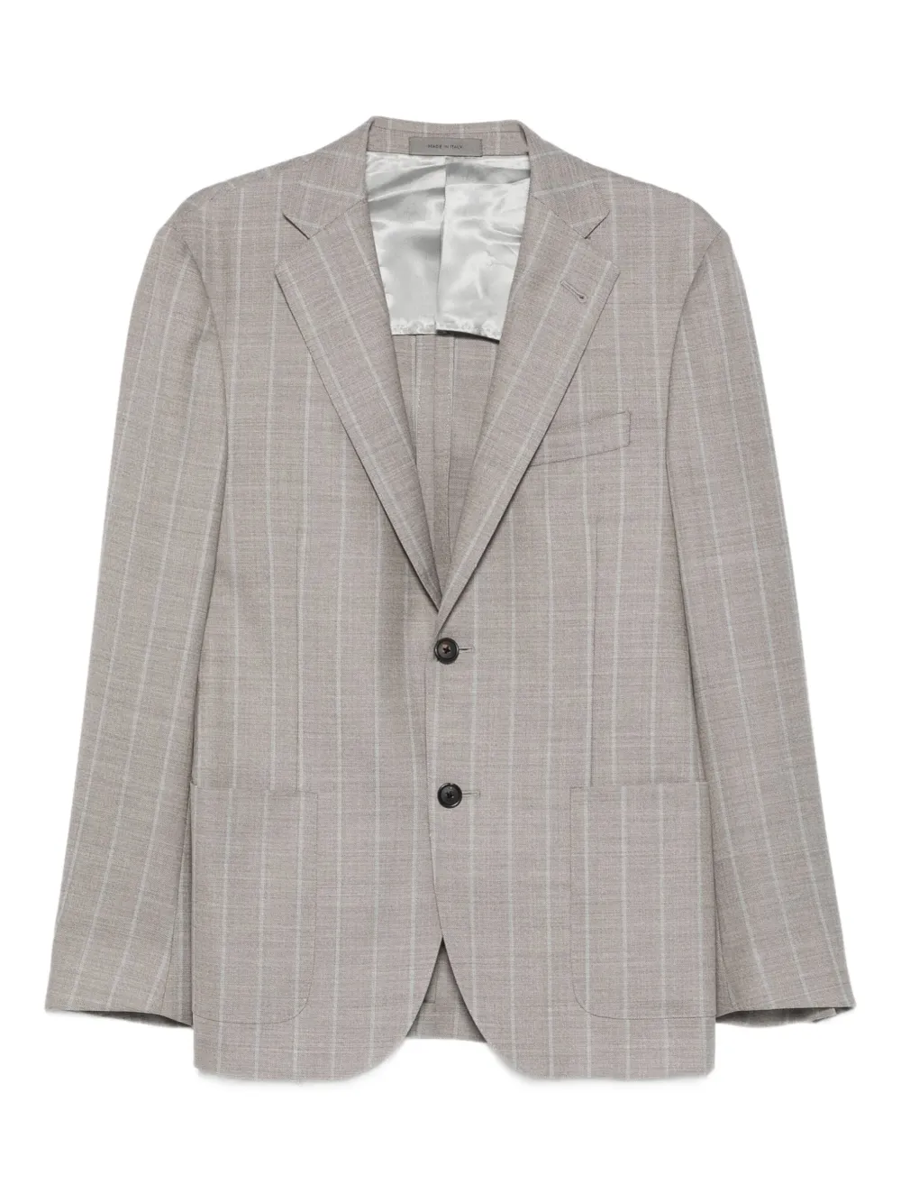 Corneliani Geknöpfter Anzug mit Nadelstreifen | Grau | Image 1