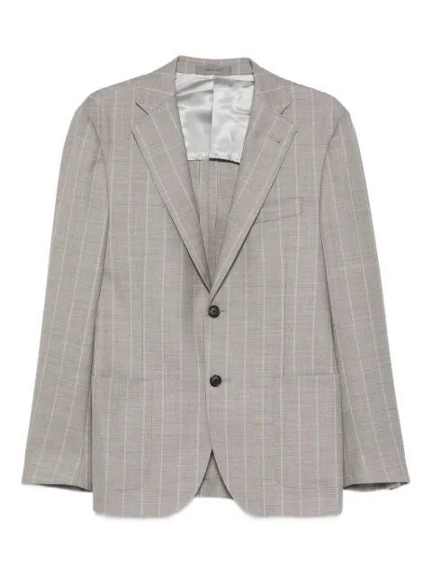 Corneliani pinstripe-print buttoned suit