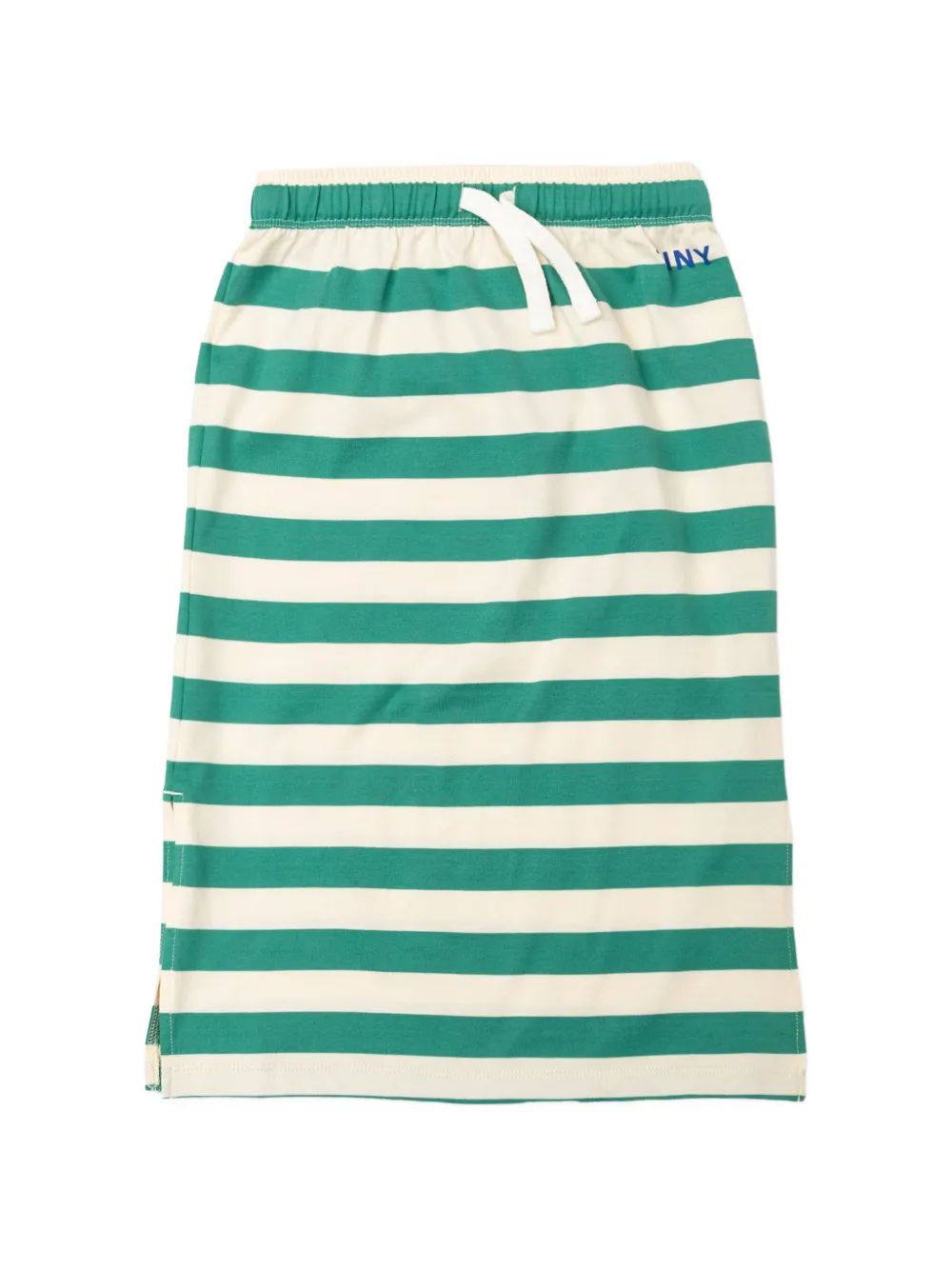 Tiny Cottons Drawstring Skirt In Green