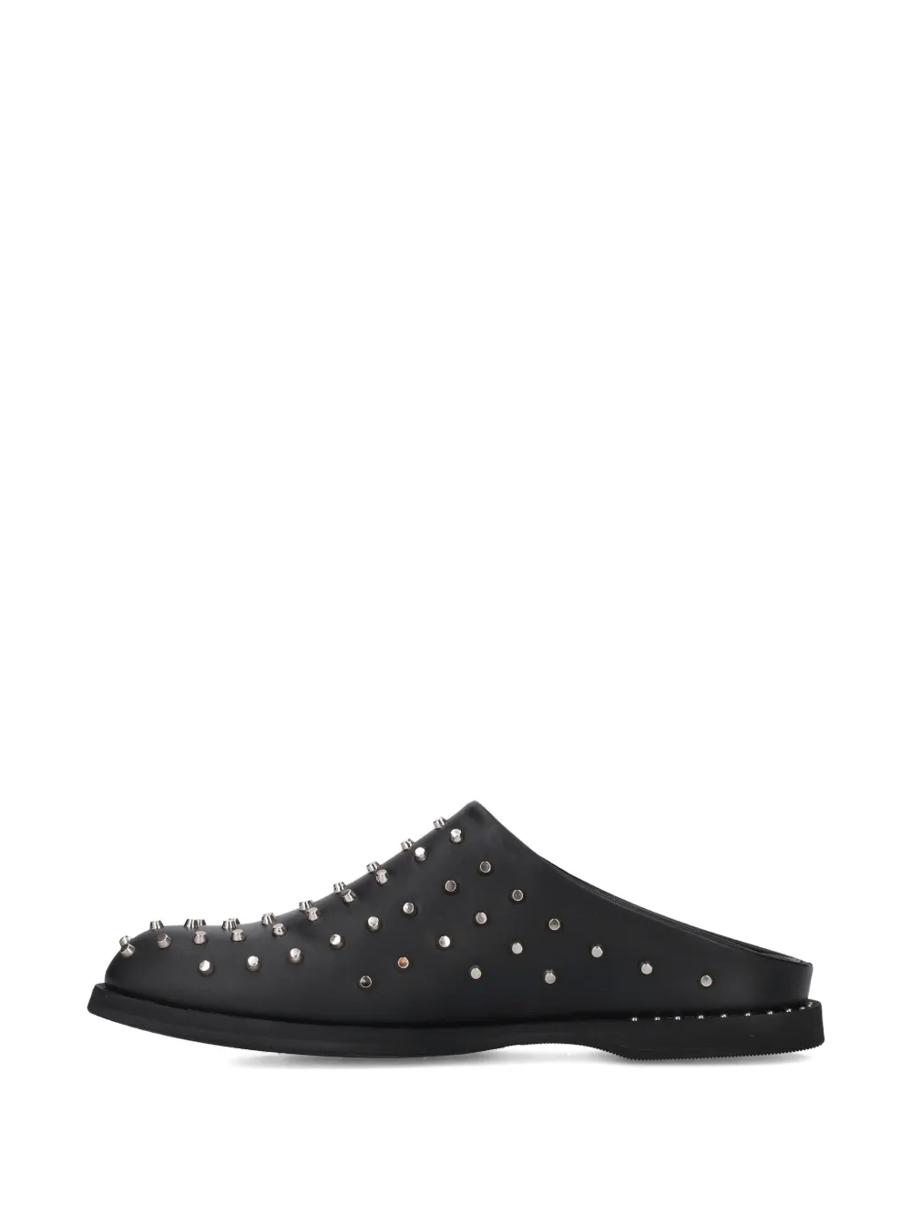 Premiata Studded M7152 Mules In Black