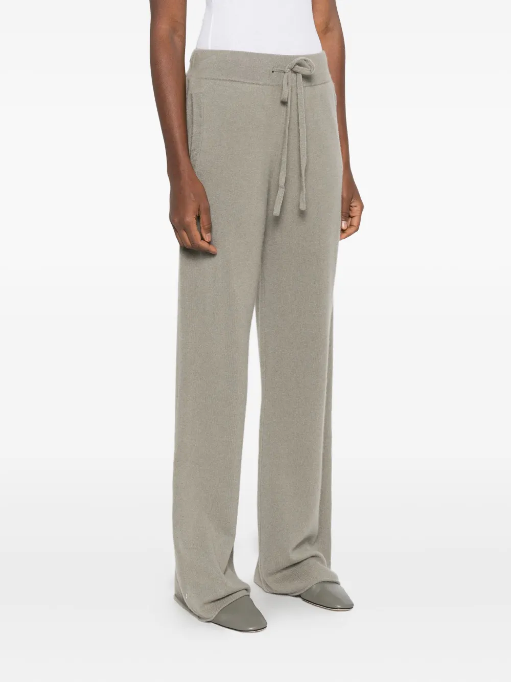 Hemisphere Drawstring Trousers In Gray