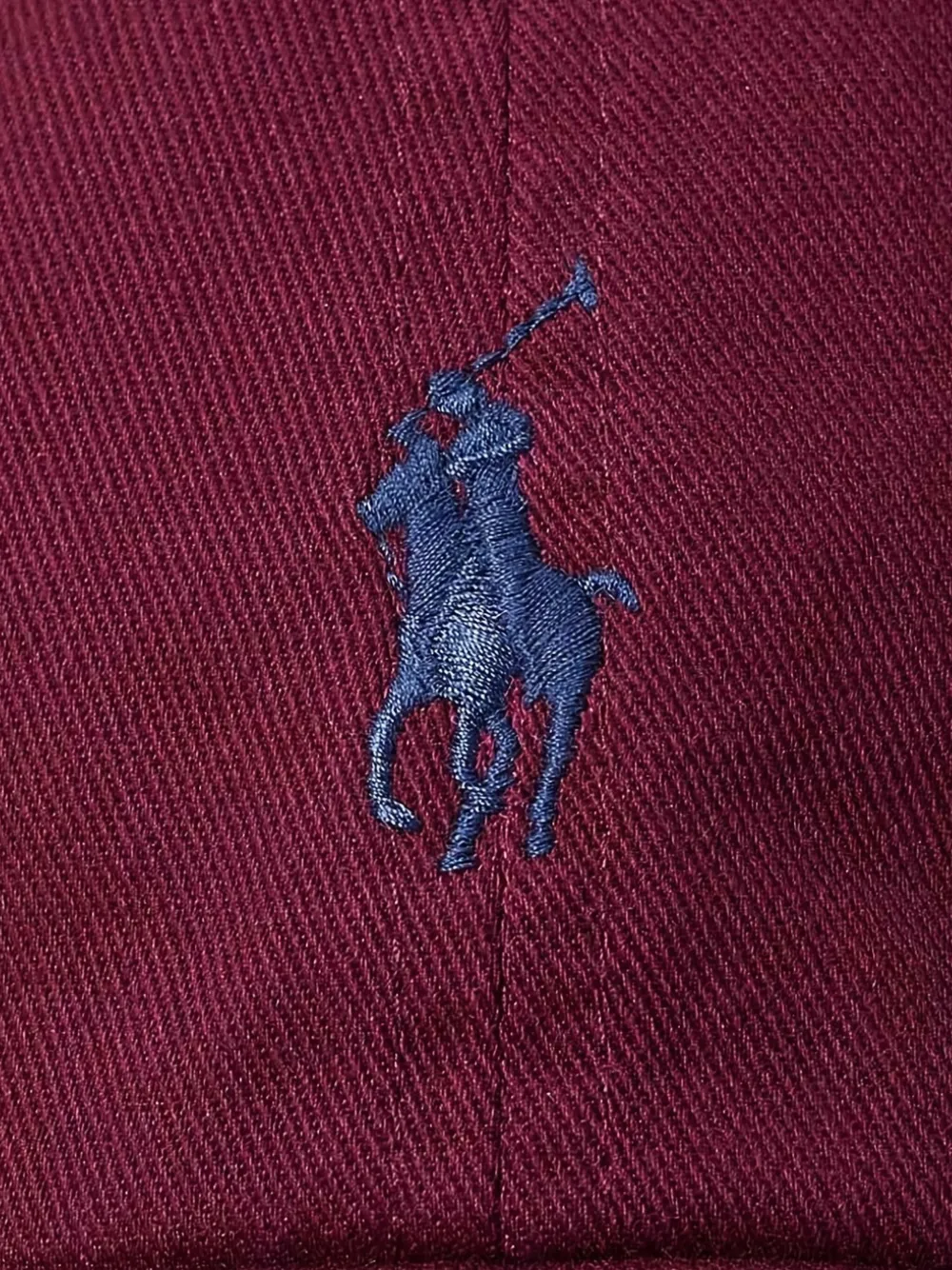Polo Ralph Lauren logo-detail baseball cap - Rood