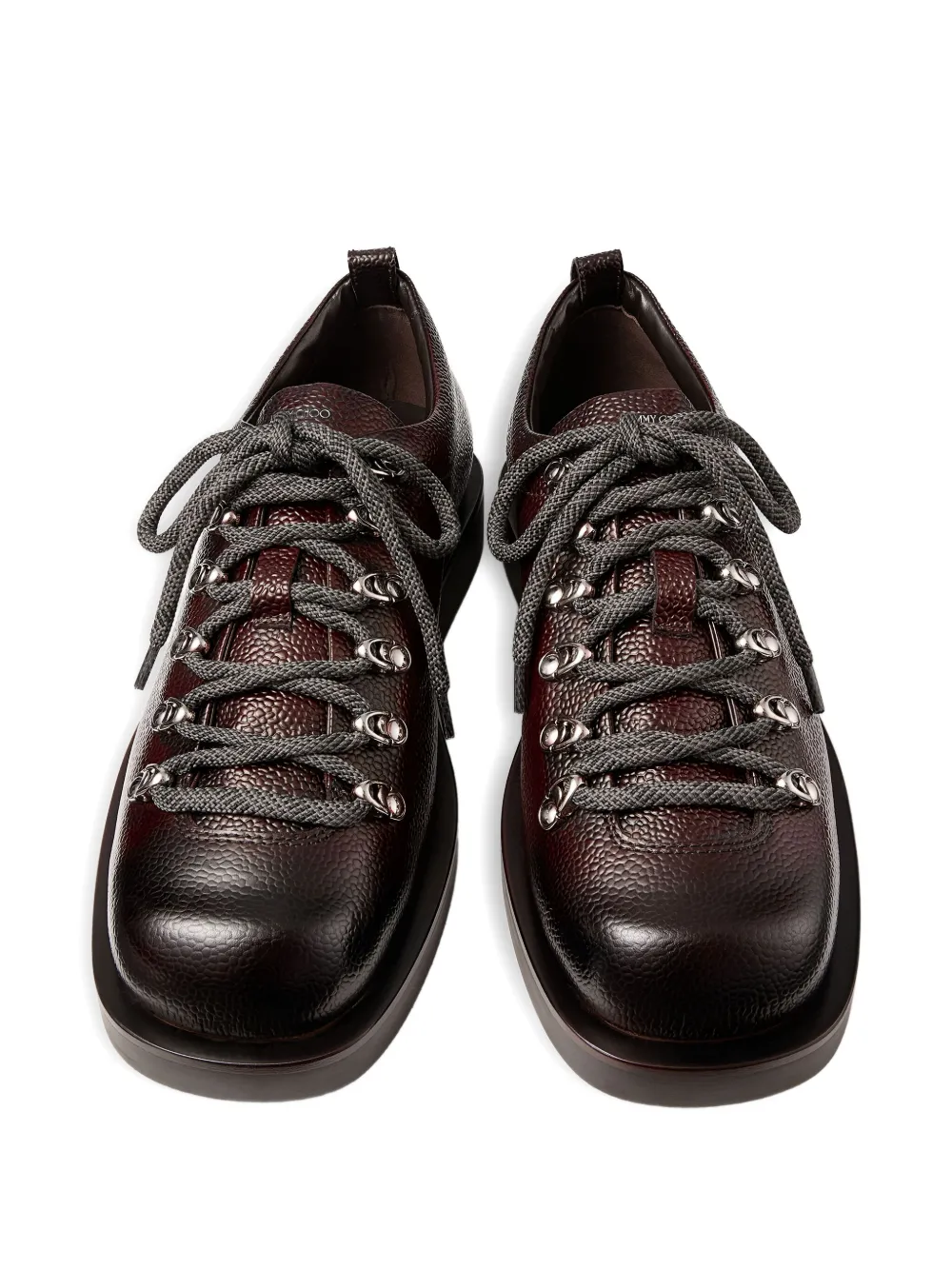 Jimmy Choo Reeves derby schoenen Bruin