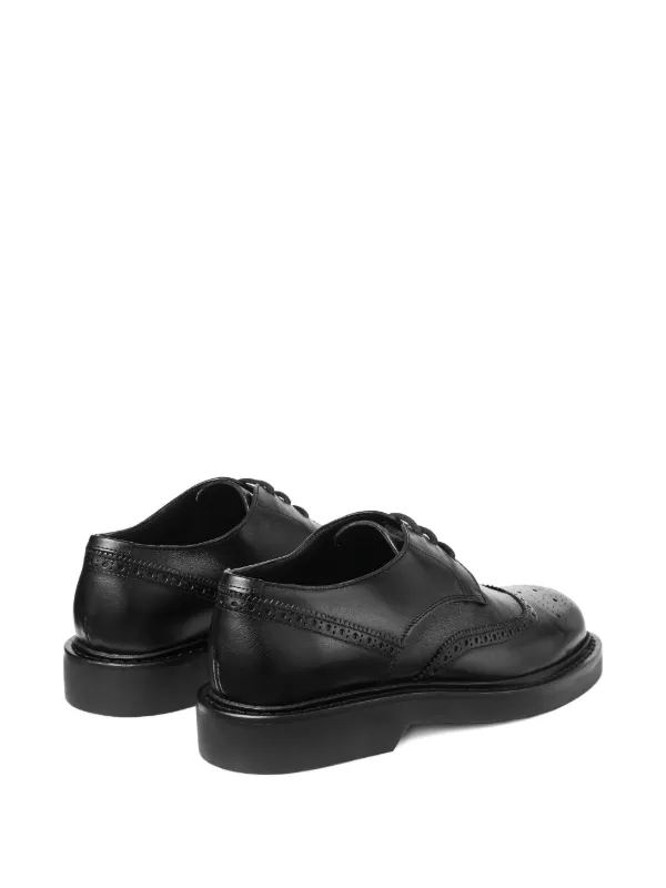 Jimmy Choo Rowan ブローグダービーシューズ | ブラック | FARFETCH JP