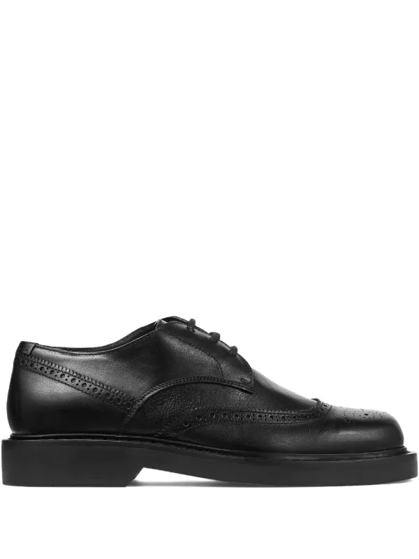 Jimmy Choo Rowan ブローグダービーシューズ | ブラック | FARFETCH JP