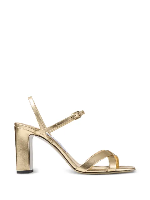 Jimmy Choo Elsy crossover-strap heeled sandals
