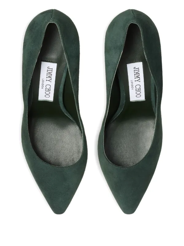 Jimmy Choo Romy 85 パンプス | グリーン | FARFETCH JP