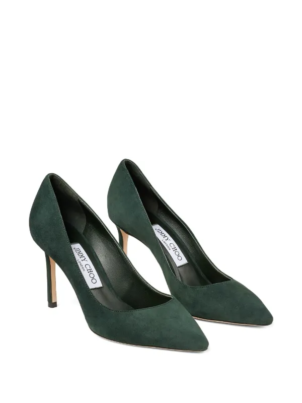 Jimmy Choo Romy 85 パンプス | グリーン | FARFETCH JP Jimmy Choo Romy 85 パンプス | グリーン | FARFETCH JP