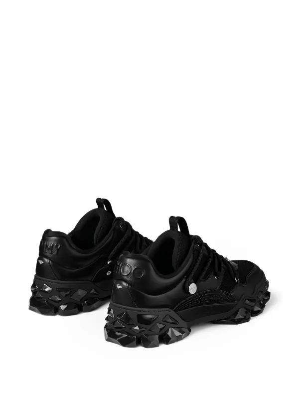 Jimmy Choo Diamond X II Medium Sneakers | Black | FARFETCH AO