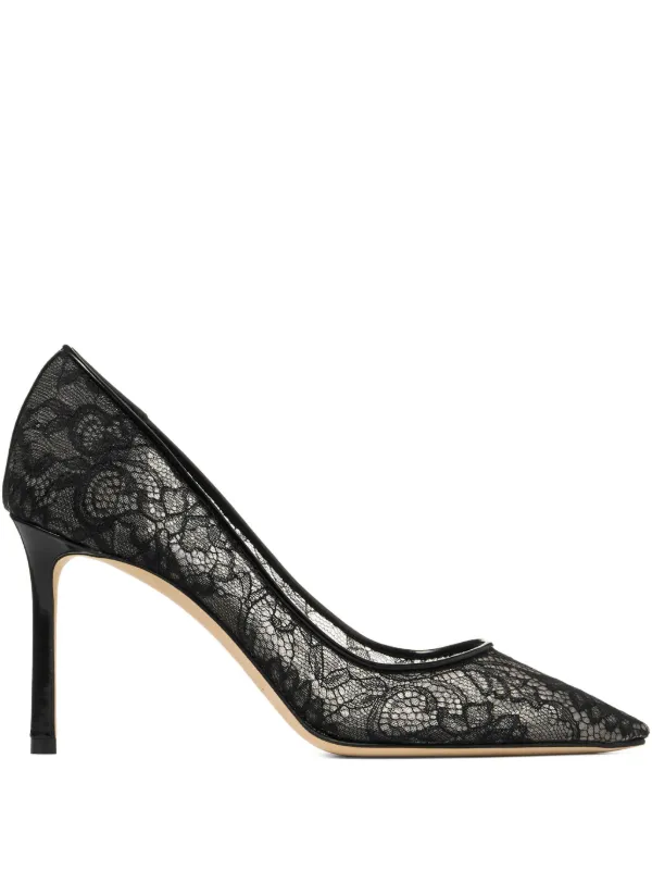 Jimmy Choo Romy 85 Pumps in Black