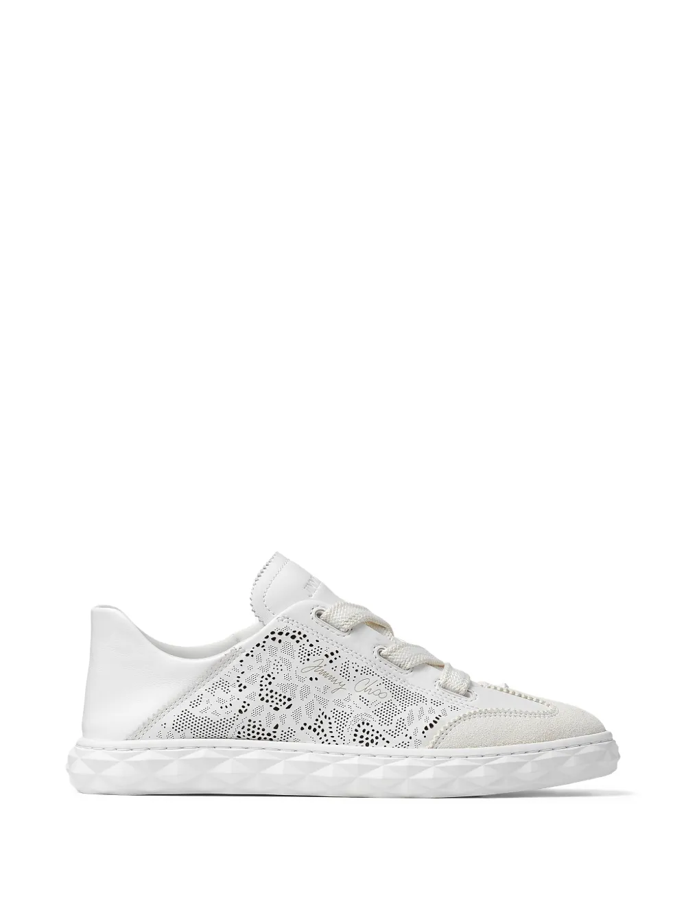 Jimmy Choo Diamond Light Flex sneakers Wit