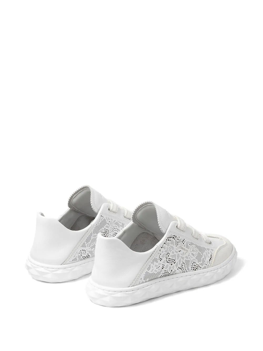Jimmy Choo Diamond Light Flex sneakers Wit