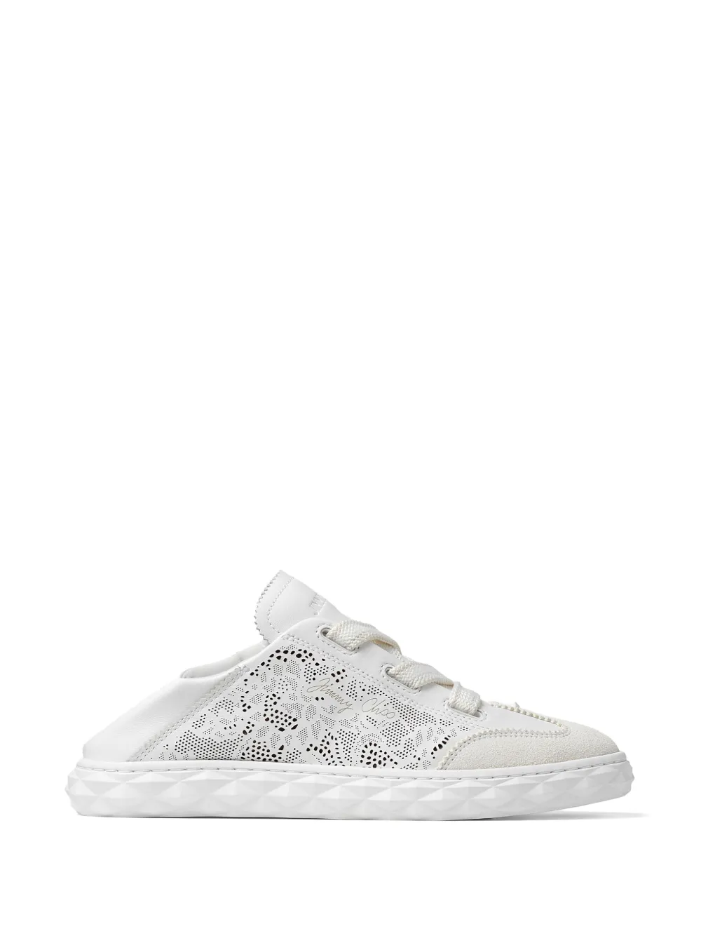 Jimmy Choo Diamond Light Flex sneakers Wit