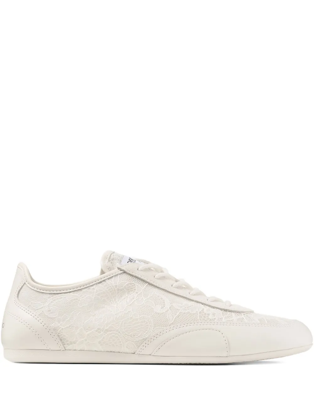 Jimmy Choo Lace Sunny Sneakers In Neutral