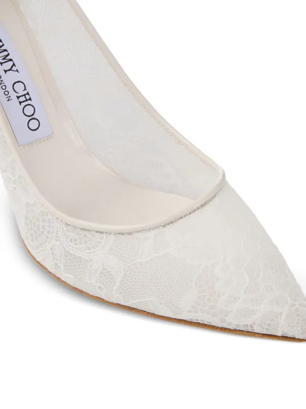 Jimmy Choo Romy 85 Pumps | White | FARFETCH