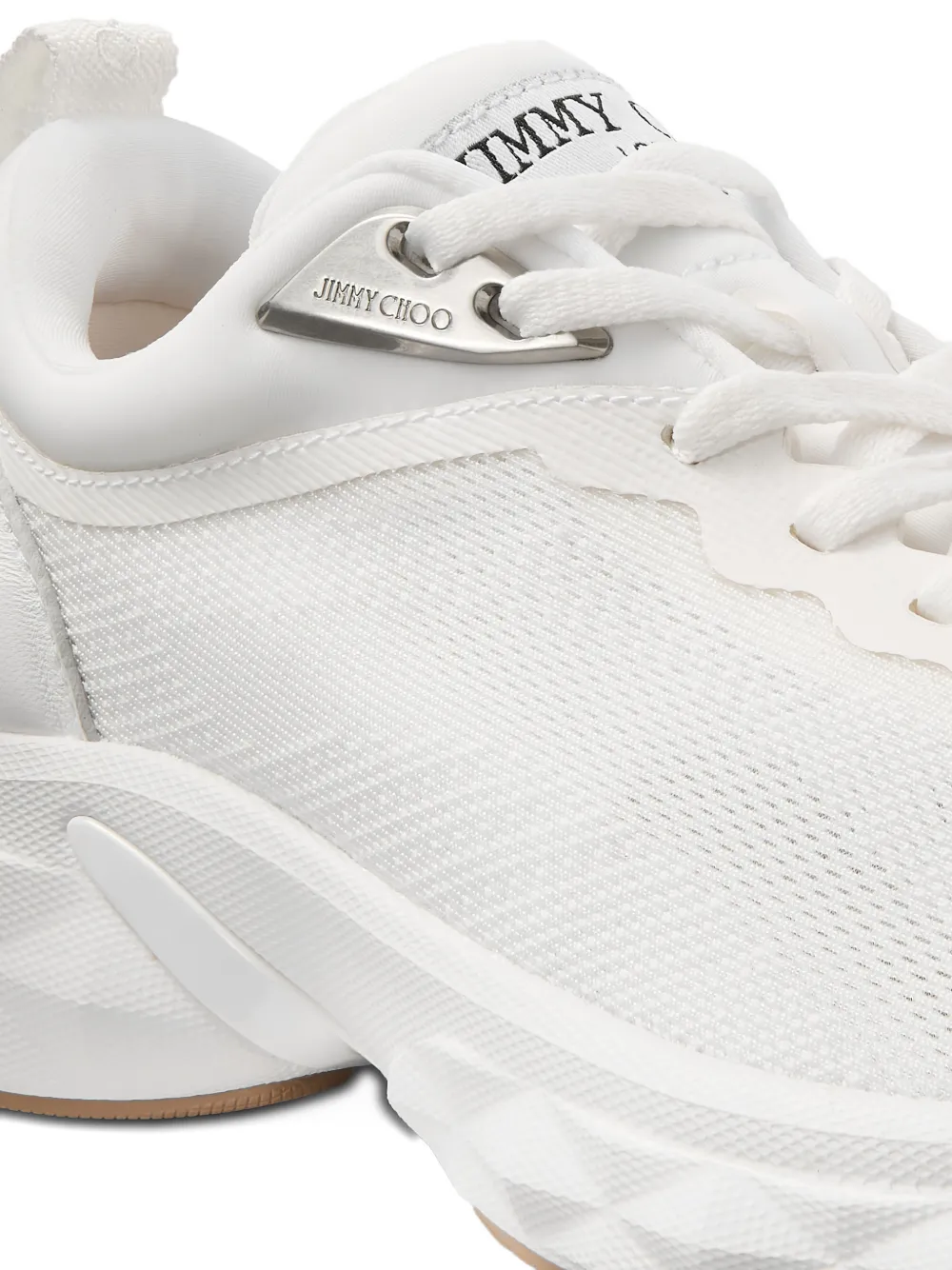 Jimmy Choo Diamond Run sneakers Wit