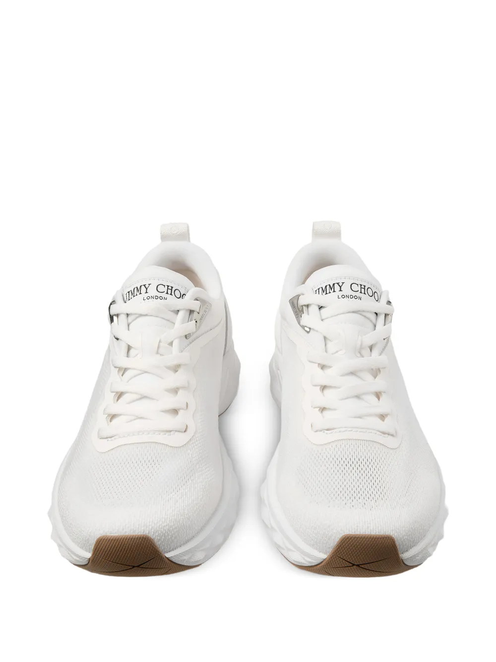 Jimmy Choo Diamond Run F Trainers in White, view 4