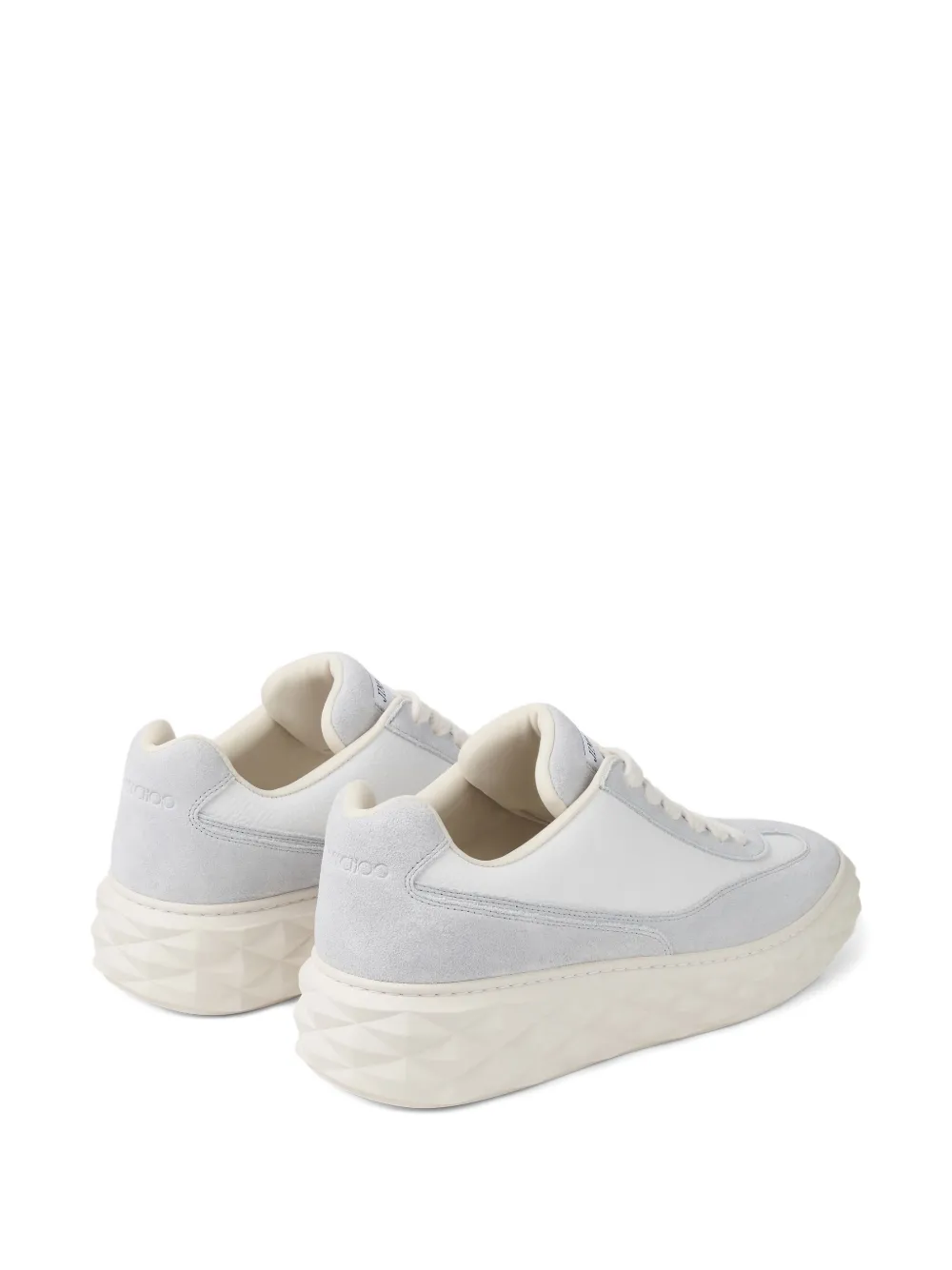 Jimmy Choo Diamond Maxi Retro sneakers Wit