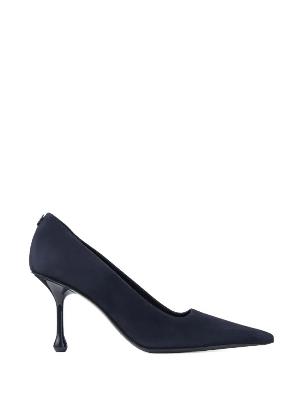 Jimmy Choo Scarpin Ixia 80 De Camurça | Azul | FARFETCH BR
