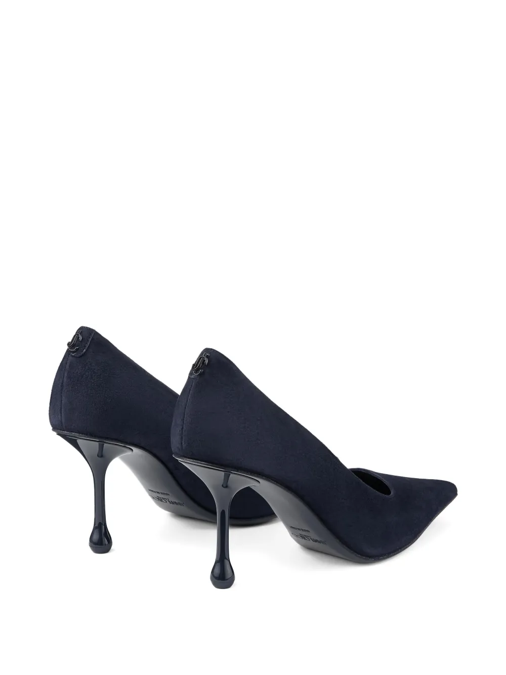 Jimmy Choo Ixia pointed leather pumps Blauw