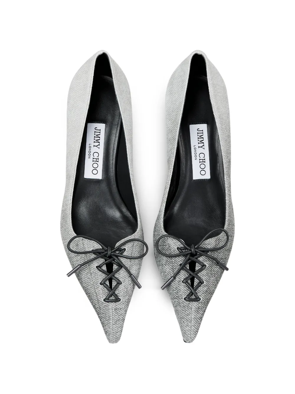 Jimmy Choo Scarlett pumps met puntige neus Grijs