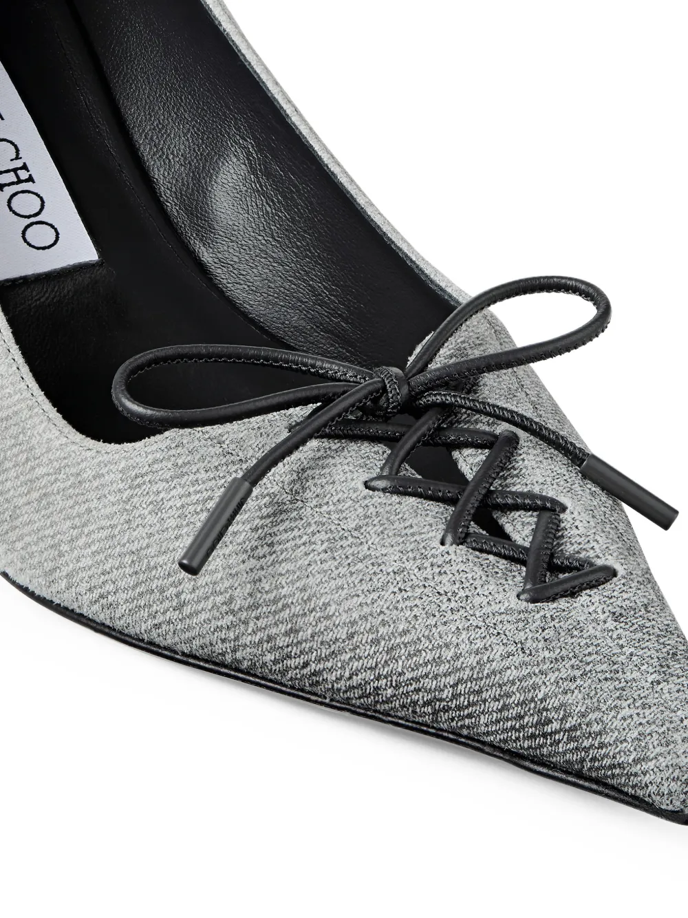 Jimmy Choo Scarlett pumps met puntige neus Grijs