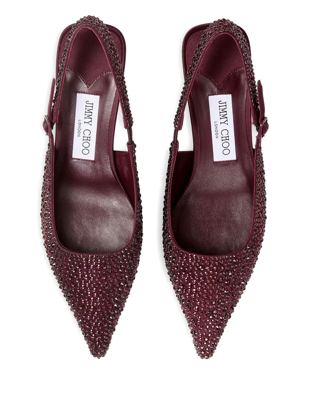 Jimmy Choo 50 mm Amel pumps Rood