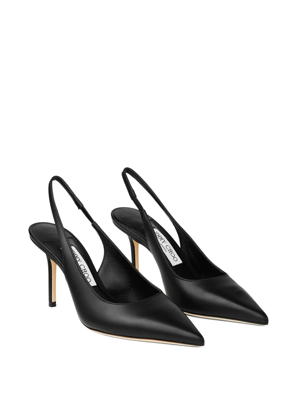 Jimmy Choo Love pointed slingback court pumps Zwart