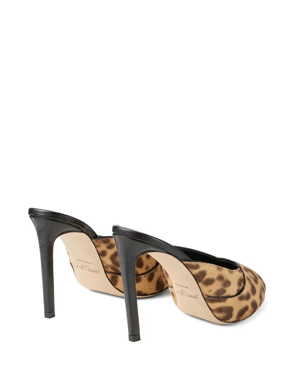 Jimmy Choo 100mm Brigitte Mule In Multi