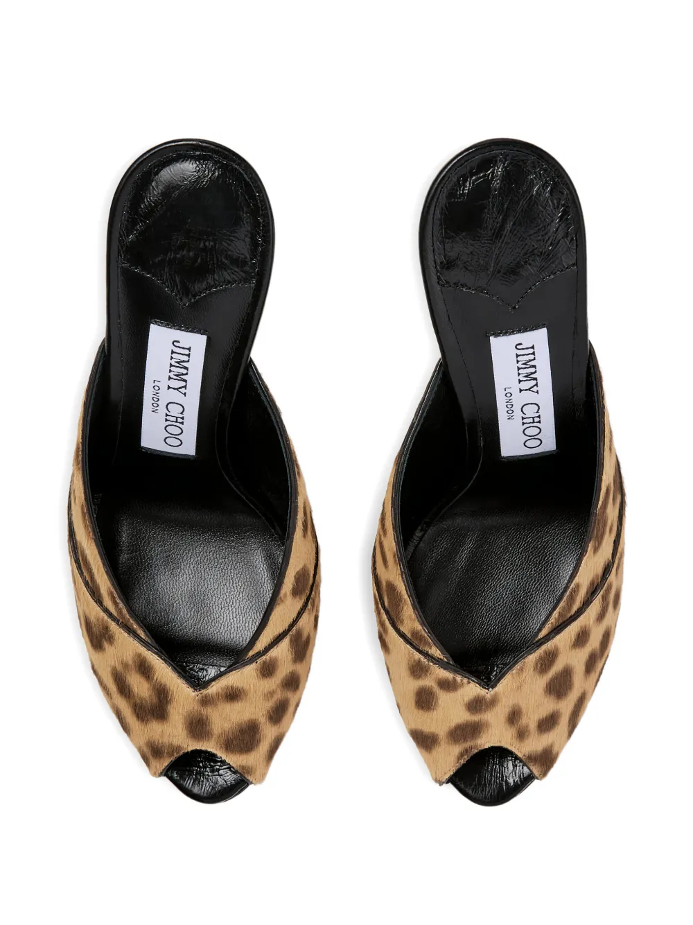 Jimmy Choo 100mm Brigitte Mule In Multi