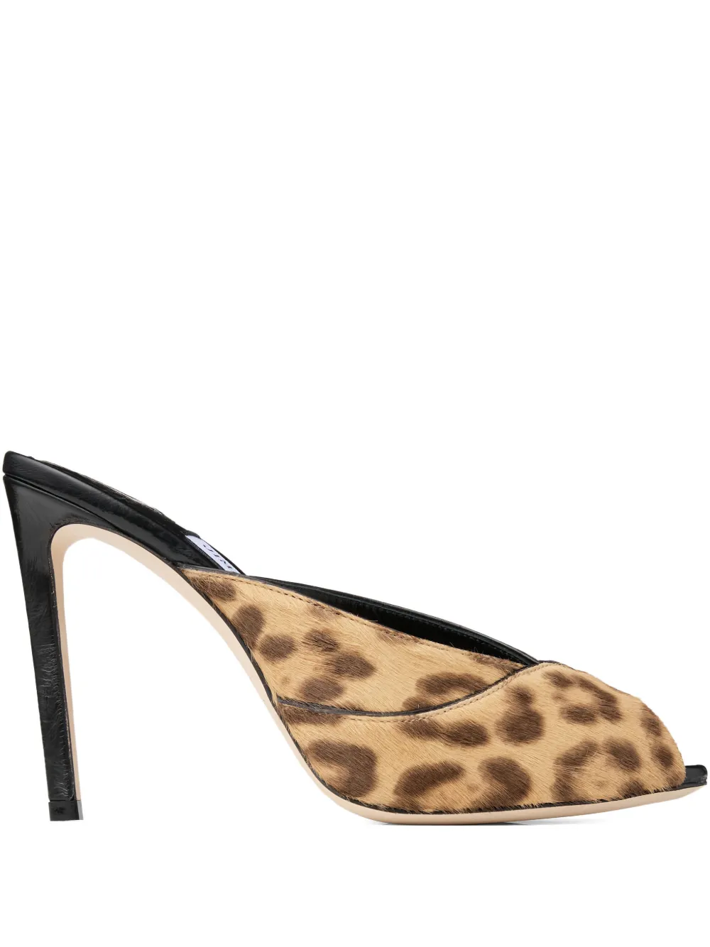 Jimmy Choo 100mm Brigitte Mule In Multi