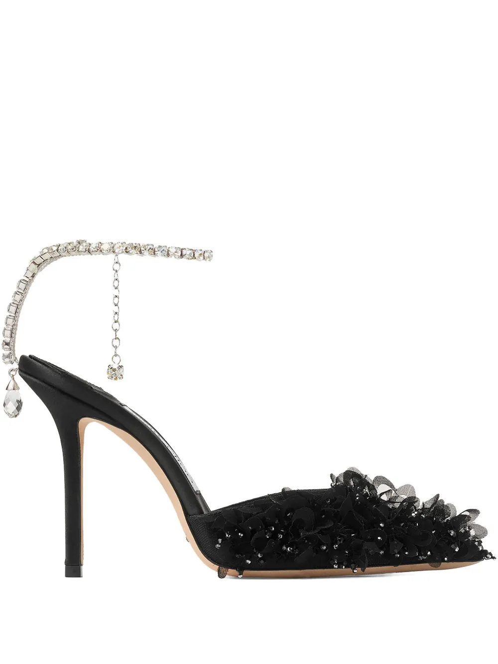 Jimmy Choo 100mm Saeda pumps | Black | Image 1