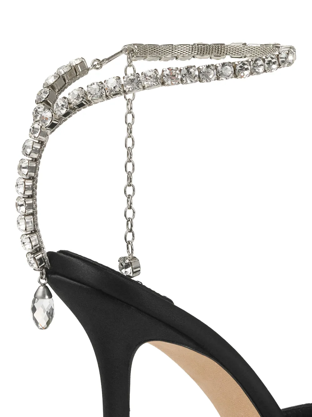 Jimmy Choo 100 mm Saeda pumps Zwart
