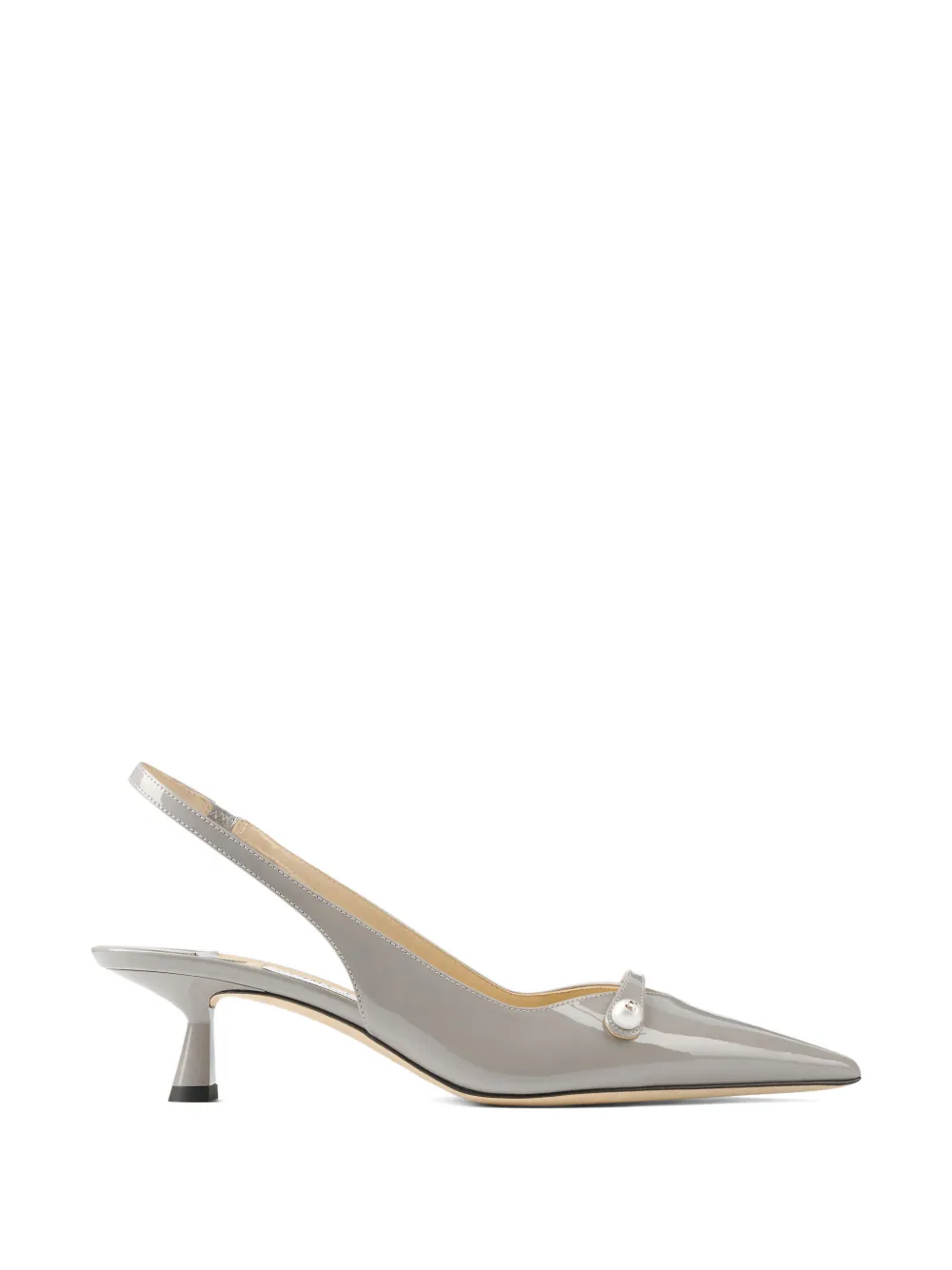 Jimmy Choo Amita pearl pointed pumps Grijs