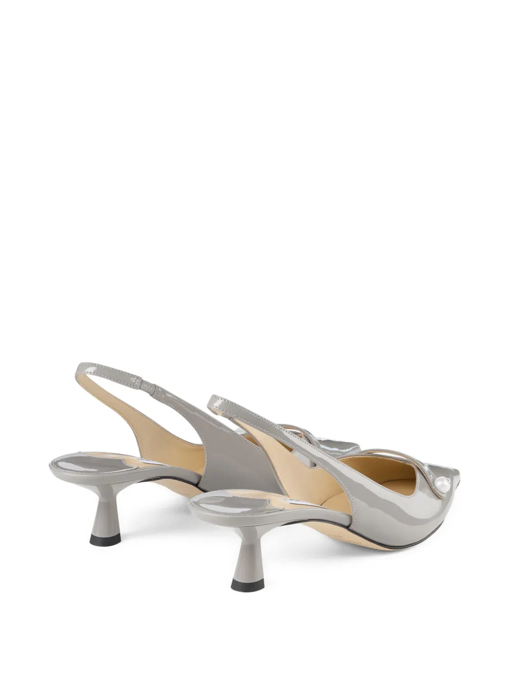 Amita pearl pointed pumps