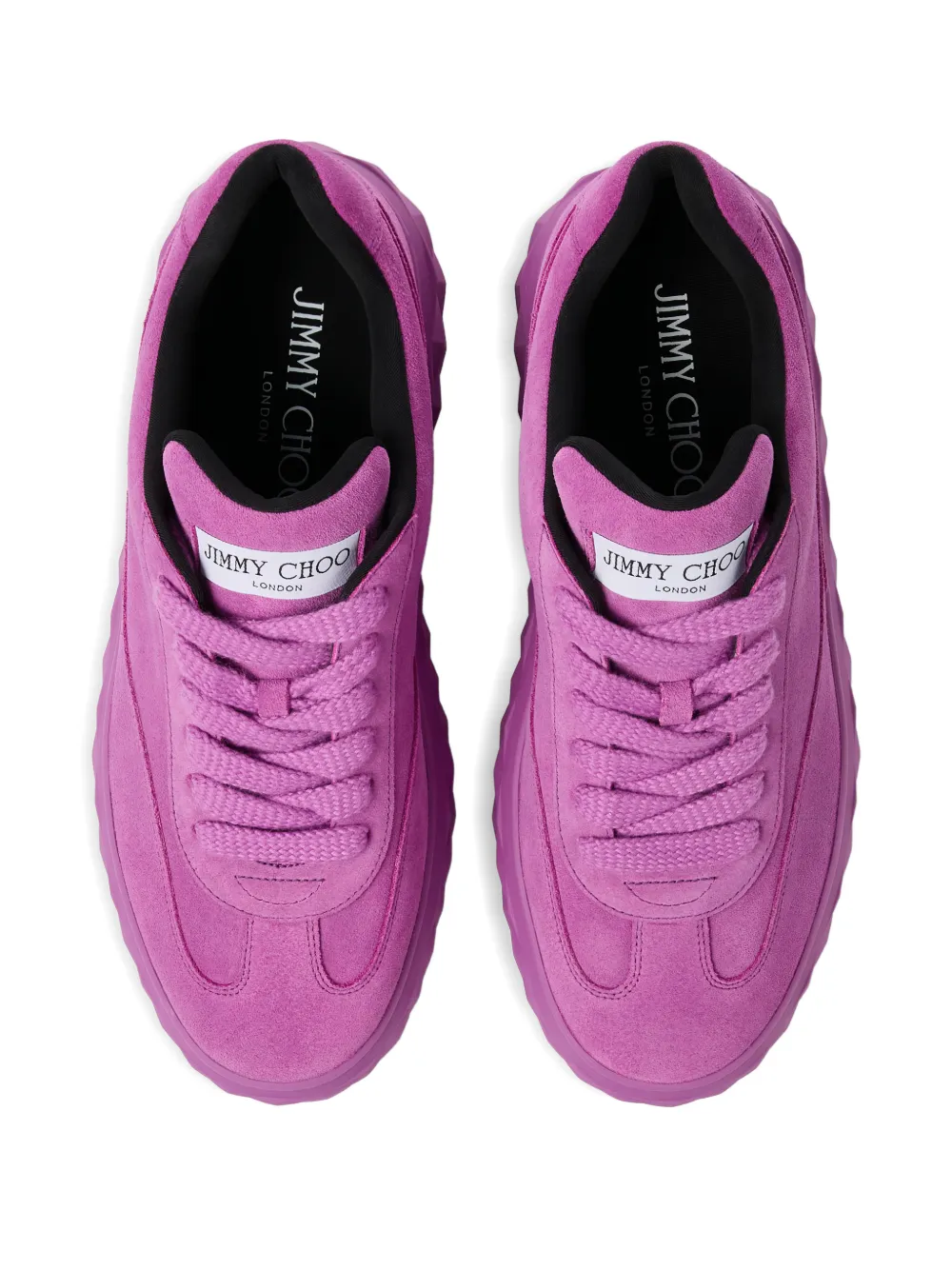 Jimmy Choo Diamond Maxi Retro sneakers Roze