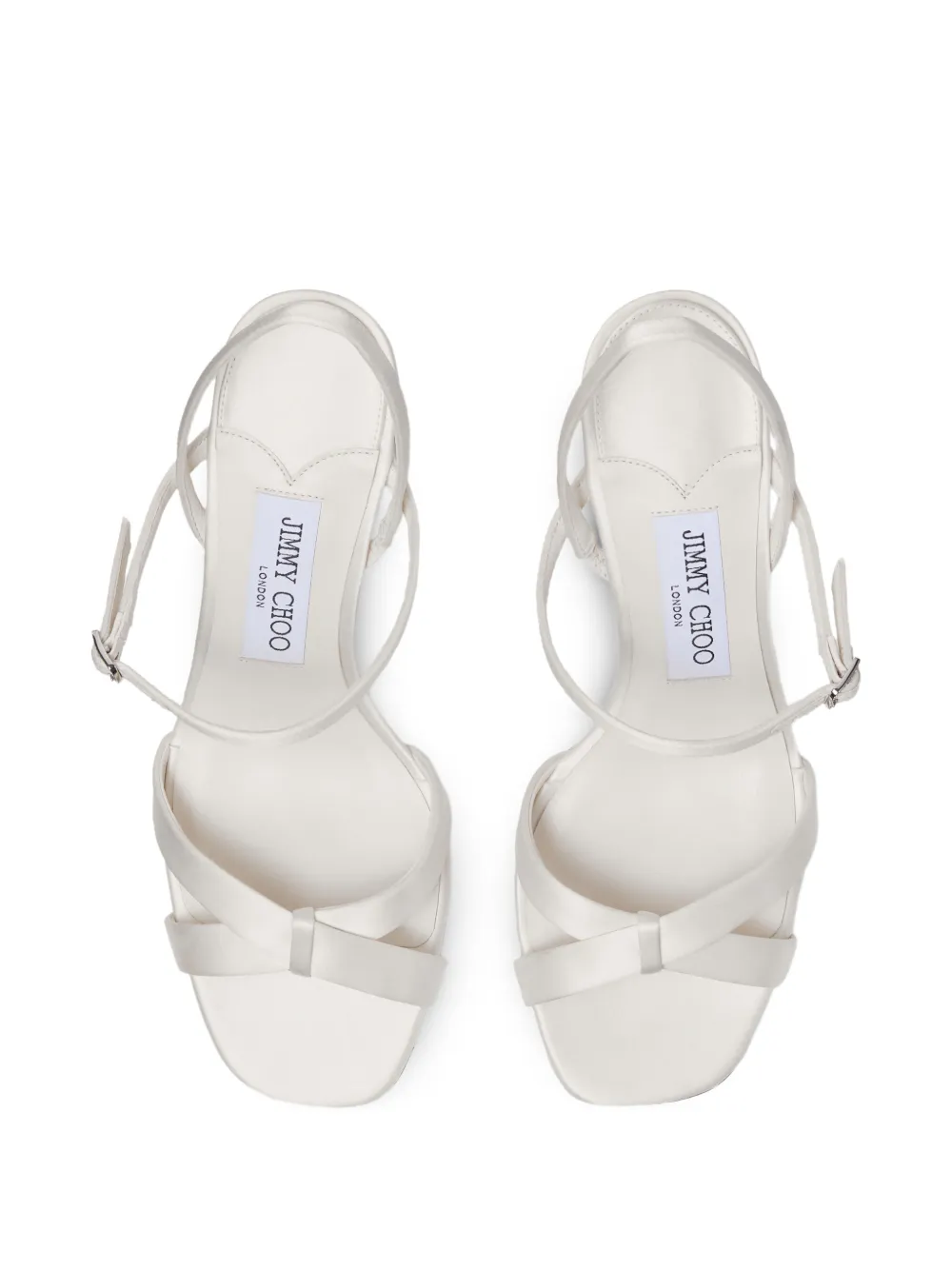Jimmy Choo Elsy sandalen met gesp Wit