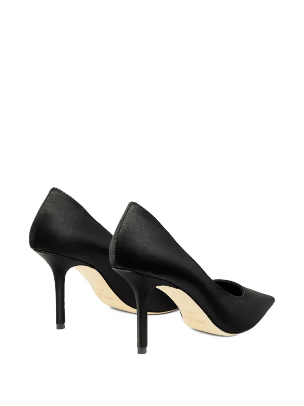Jimmy Choo ラブ 85mm ポインテッドトゥ パンプス | ブラック Jimmy Choo ラブ 85mm ポインテッドトゥ パンプス | ブラック