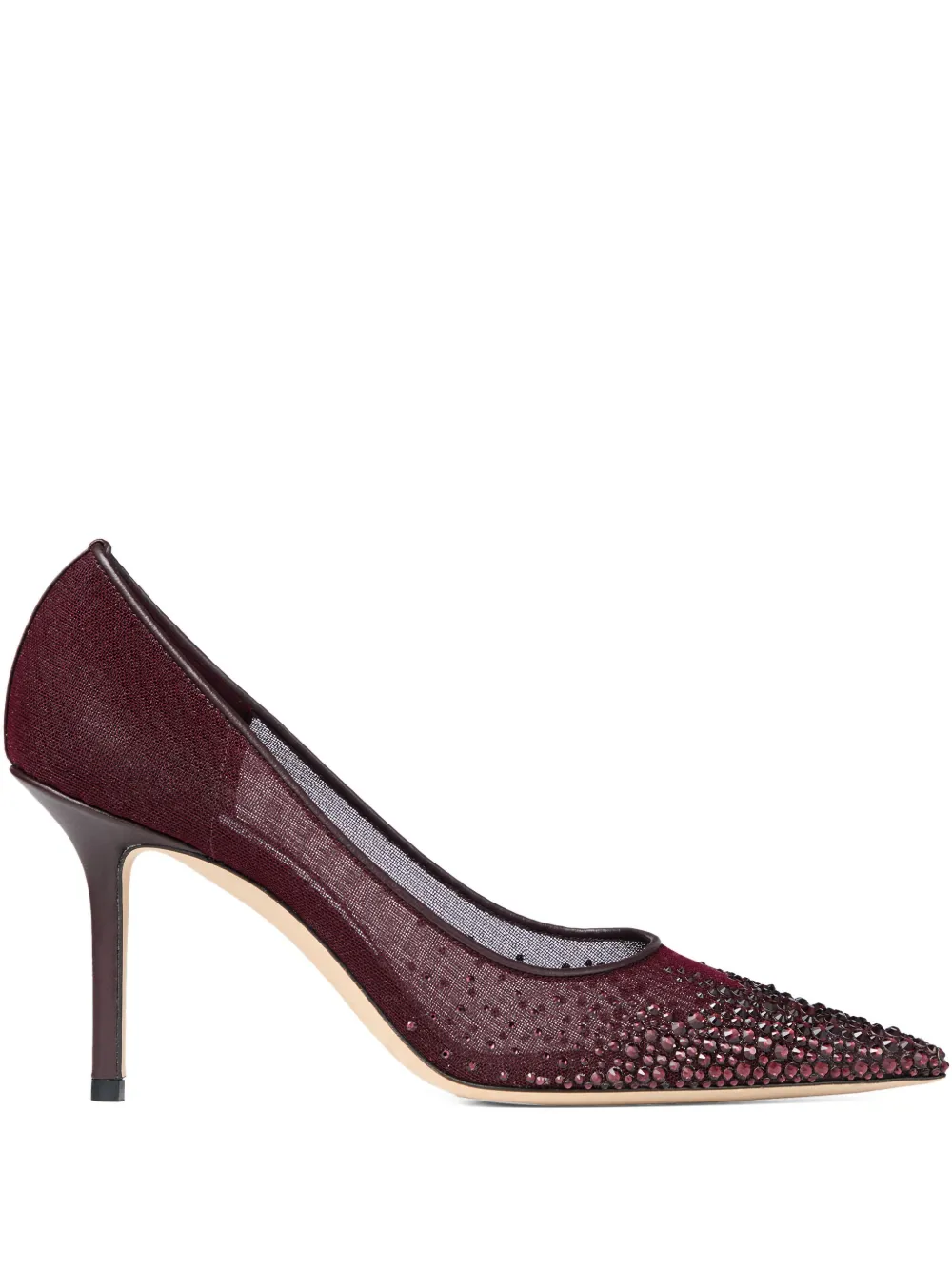 Jimmy Choo 85mm Love pointed-toe pumps | Red | Image 1
