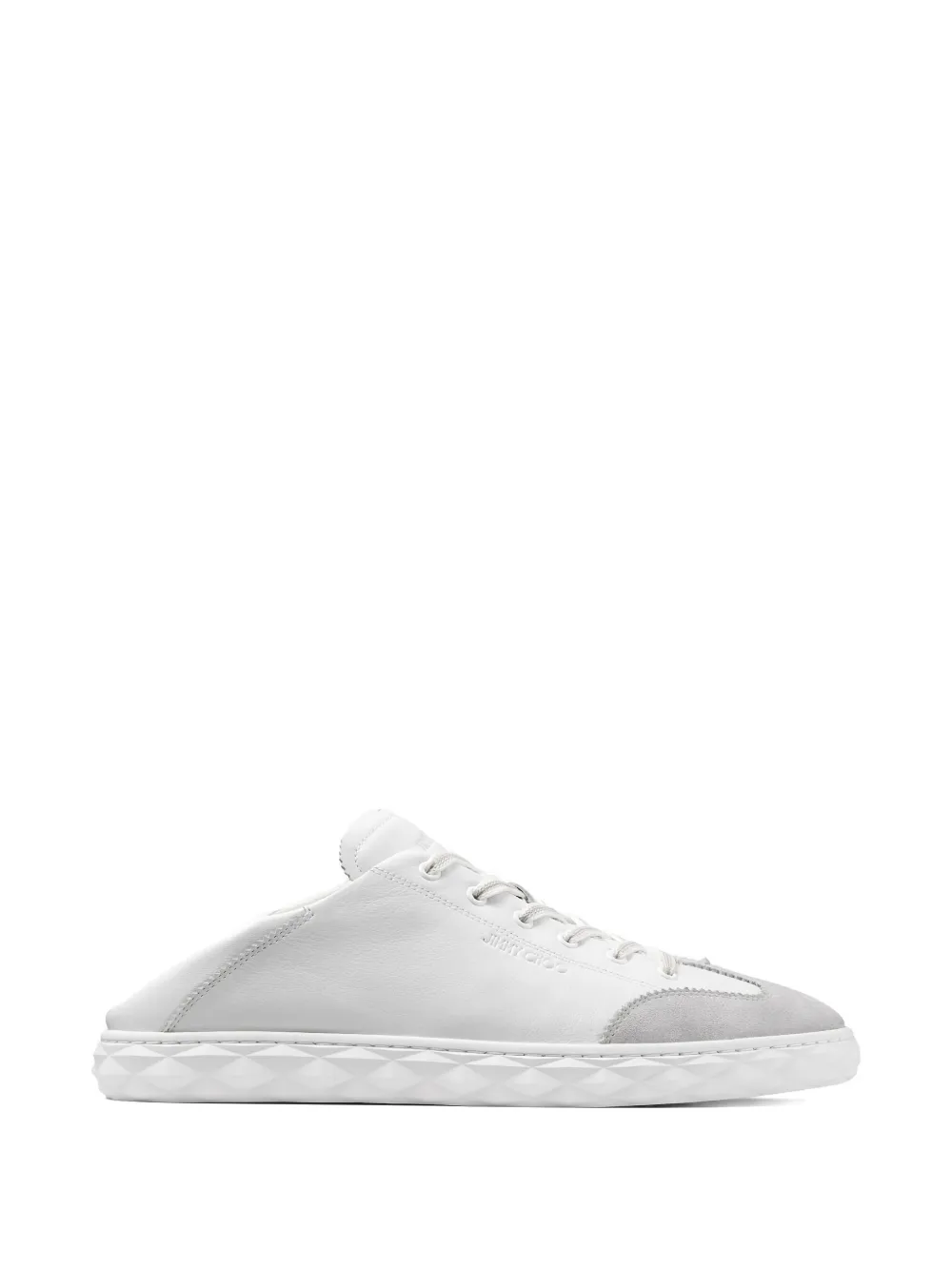 Jimmy Choo Diamond Flex leren sneakers Wit