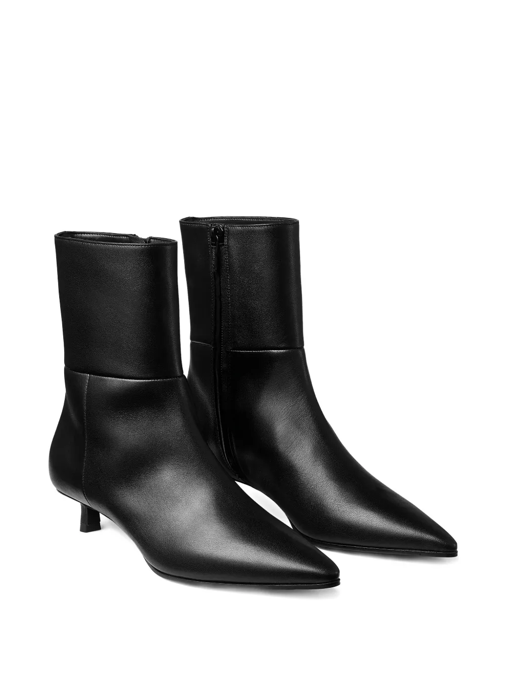 Jimmy Choo 35 mm Lory laarzen met puntige neus Zwart