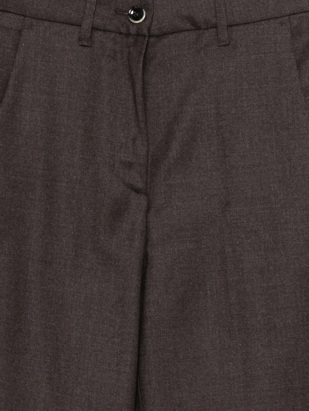 Nine In The Morning Mina broek met manchetten Bruin