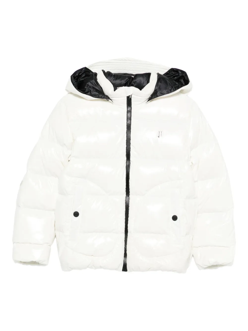 Herno Kids chamarra capitonada con capucha | blanco | Image 1