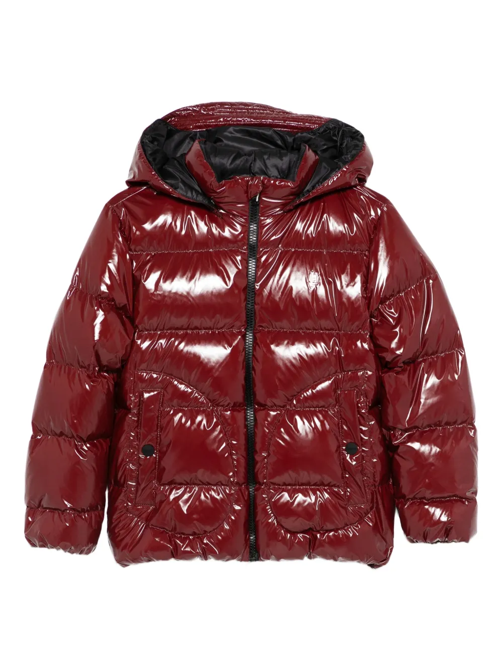 Herno Kids chamarra capitonada con capucha | rojo | Image 1